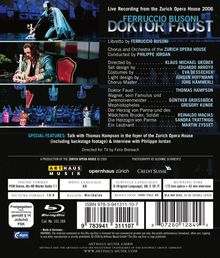 Ferruccio Busoni (1866-1924): Doktor Faust (Blu-ray), Blu-ray Disc