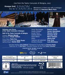 Giuseppe Verdi (1813-1901): Simon Boccanegra, Blu-ray Disc