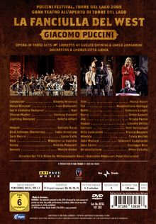 Giacomo Puccini (1858-1924): La Fanciulla del West, DVD