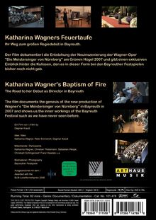 Richard Wagner (1813-1883): Baptism of Fire - Katharina Wagners Feuertaufe (Dokumentation), DVD