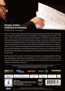 Michael Nyman (geb. 1944): Michael Nyman - Composer in Progress (Dokumentation), DVD