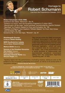 Staatskapelle Dresden - Homage to Robert Schumann, DVD