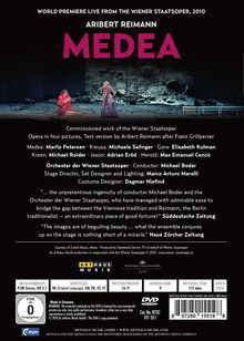 Aribert Reimann (1936-2024): Medea, DVD