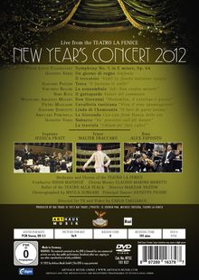 Neujahrskonzert 2012 (Teatro la Fenice) mit Diego Matheuz, DVD