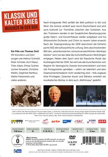 Klassik und kalter Krieg  - Musiker in der DDR, DVD