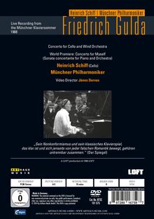 Friedrich Gulda (1930-2000): Concerto for myself (Sonata concertante für Klavier &amp; Orchester), DVD