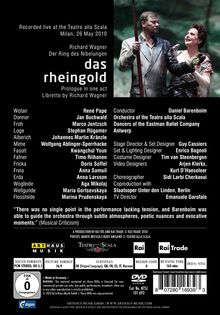 Richard Wagner (1813-1883): Das Rheingold, DVD