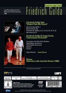 Friedrich Gulda - Chopin and Beyond, DVD