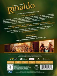 Georg Friedrich Händel (1685-1759): Rinaldo (Marionettentheater), 1 DVD und 2 CDs