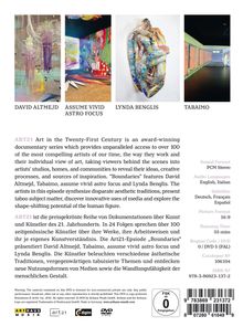 Art in the 21st Century - art:21//Boundaries (OmU), DVD