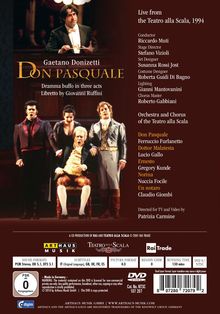Gaetano Donizetti (1797-1848): Don Pasquale, DVD