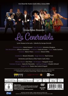 Gioacchino Rossini (1792-1868): La Cenerentola, 2 DVDs