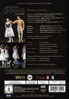 Ballet de l'Opera National de Paris:Giselle (Adam), DVD