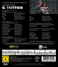 Giacomo Puccini (1858-1924): Il Trittico, Blu-ray Disc