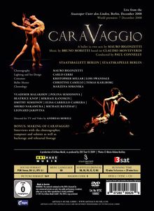Staatsballett Berlin: Caravaggio (Special Edition mit CD), 1 DVD und 1 CD