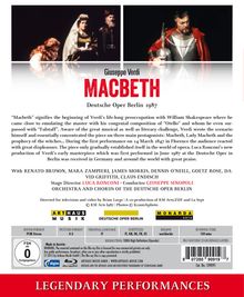 Giuseppe Verdi (1813-1901): Macbeth, Blu-ray Disc