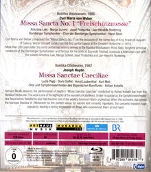 Carl Maria von Weber (1786-1826): Messe Nr.1 Es-dur "Freischützmesse", Blu-ray Disc