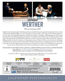 Jules Massenet (1842-1912): Werther, Blu-ray Disc