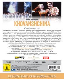 Modest Mussorgsky (1839-1881): Chowanschtschina, Blu-ray Disc