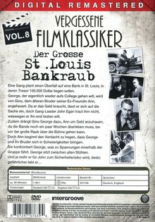 Der grosse St. Louis Bankraub, DVD