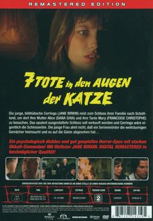 Sieben Tote in den Augen der Katze, DVD