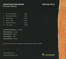 Jonathan Finlayson: Still Moving, CD