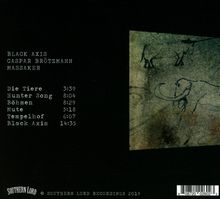 Caspar Brötzmann (geb. 1962): Black Axis, CD