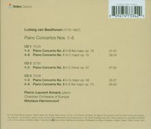 Ludwig van Beethoven (1770-1827): Klavierkonzerte Nr.1-5, 3 CDs