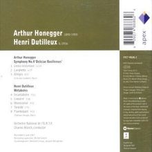 Arthur Honegger (1892-1955): Symphonie Nr.4, CD