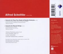 Alfred Schnittke (1934-1998): Konzert für Klavier &amp; Streicher, CD