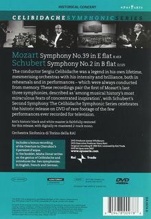 Sergiu Celibidache conducts Mozart &amp; Schubert, DVD