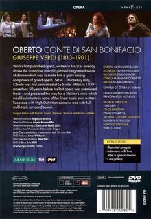 Giuseppe Verdi (1813-1901): Oberto, DVD