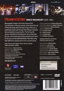 Modest Mussorgsky (1839-1881): Chowanschtschina, 2 DVDs