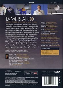 Georg Friedrich Händel (1685-1759): Tamerlano, 3 DVDs