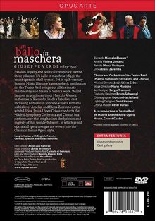Giuseppe Verdi (1813-1901): Un Ballo in Maschera, DVD