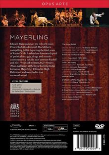 Royal Ballet Covent Garden:Mayerling, DVD