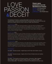 Love, Passion &amp; Deceit - Operngesamtaufnahmen vom Glyndebourne Festival, 3 DVDs
