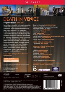 Benjamin Britten (1913-1976): Death in Venice, DVD