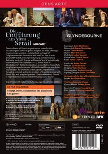 Wolfgang Amadeus Mozart (1756-1791): Die Entführung aus dem Serail, DVD