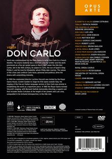 Giuseppe Verdi (1813-1901): Don Carlos, DVD