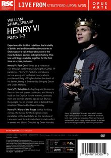 William Shakespeare: Henry VI Parts 1-3, 3 DVDs