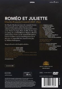 Charles Gounod (1818-1893): Romeo &amp; Juliette, DVD