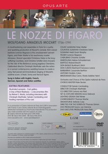 Wolfgang Amadeus Mozart (1756-1791): Die Hochzeit des Figaro, 2 DVDs