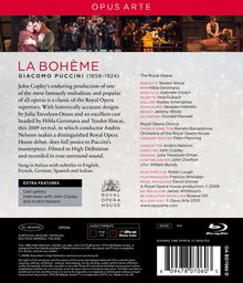 Giacomo Puccini (1858-1924): La Boheme, Blu-ray Disc