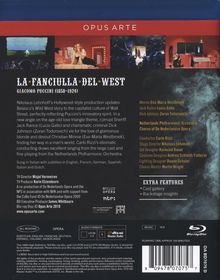 Giacomo Puccini (1858-1924): La Fanciulla del West, Blu-ray Disc