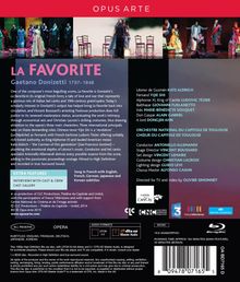 Gaetano Donizetti (1797-1848): La Favorita (Originalversion in französischer Sprache), Blu-ray Disc