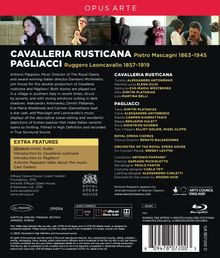 Pietro Mascagni (1863-1945): Cavalleria Rusticana, 2 Blu-ray Discs