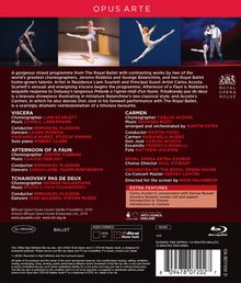 The Royal Ballet: Viscera / Carmen / Afternoon of a Faun / Tschaikowsky Pas de Deux, Blu-ray Disc