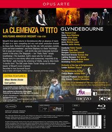 Wolfgang Amadeus Mozart (1756-1791): La Clemenza di Tito, Blu-ray Disc