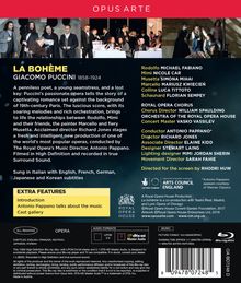 Giacomo Puccini (1858-1924): La Boheme, Blu-ray Disc